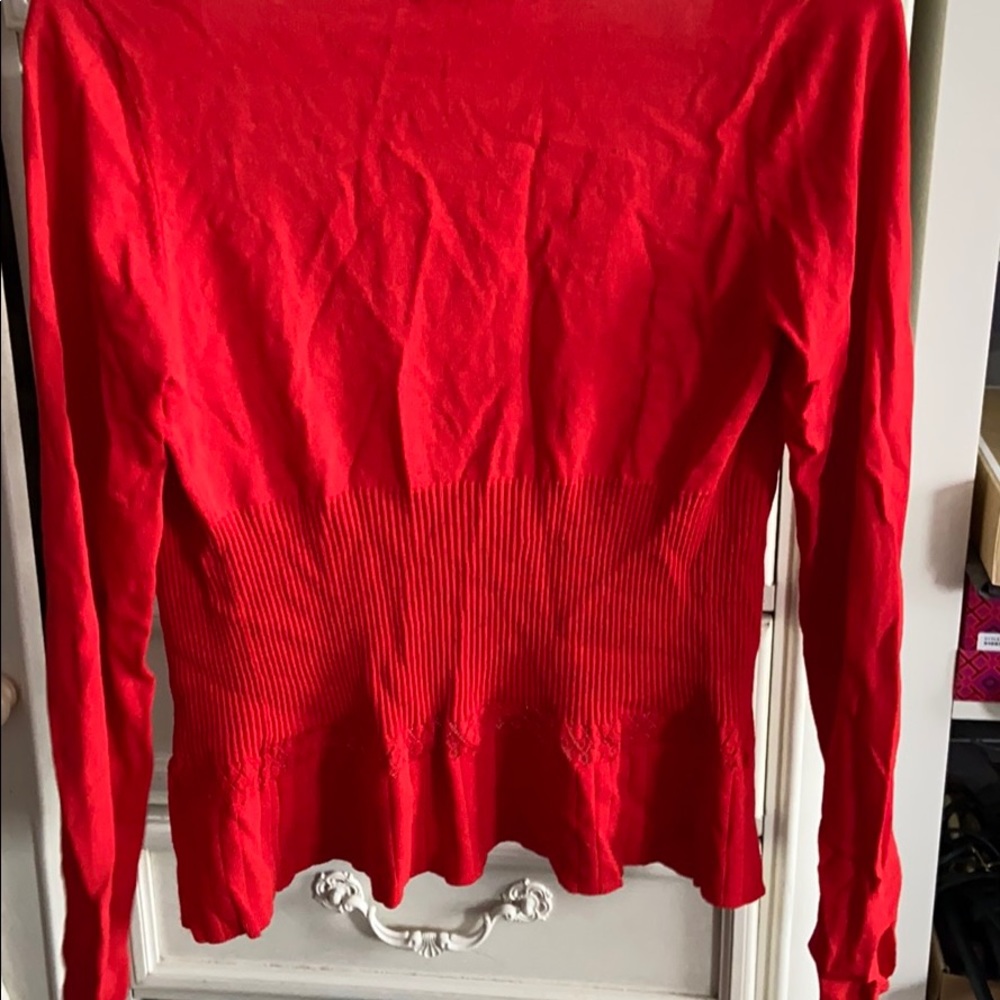 Red cardigan - Picture 2 of 2